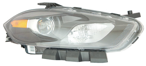 HEAD LAMP RH XENON W/BLACK TRIM HQ