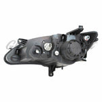 HEAD LAMP RH HALOGEN 1ST DESIGN BLACK BEZEL W/CHROME ACCENT INSERT S MODEL HQ — photo 5