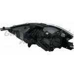 HEAD LAMP RH HALOGEN CODE LMC/MFP W/CHROME BEZEL HQ — photo 2