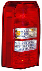 TAIL LAMP LH WITH 2 BULB HOLES IN BACK HQ