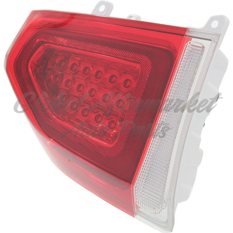 TAIL LAMP LH W/CHROME TRIM HQ