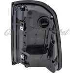 TAIL LAMP LH LED BLACK CENTER LENS/ TRIM W/O BLIND SPOT/LOGO CAPA — photo 2