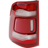 TAIL LAMP LH LED RED CENTER LENS / TRIM W/O BLIND SPOT CAPA