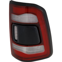 TAIL LAMP RH LED BLACK CENTER LENS/TRIM W/O BLIND SPOT/LOGO HQ