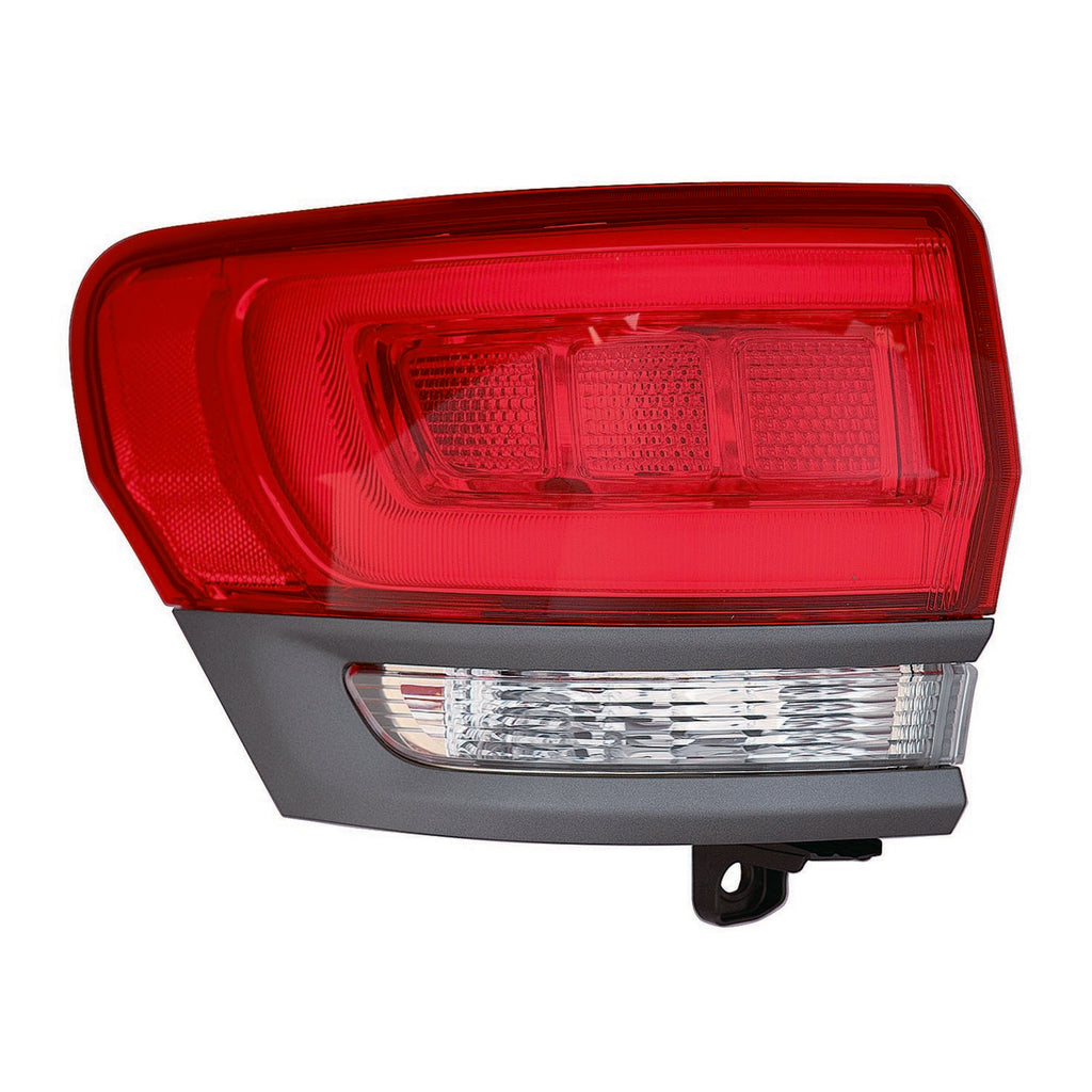 TAIL LAMP LH W/GRAY TRIM/ EXCLUDE SRT-8 CAPA