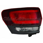 TAIL LAMP LH DARK GRAY BEZEL / GLOSS BLACK INNER HQ — photo 1