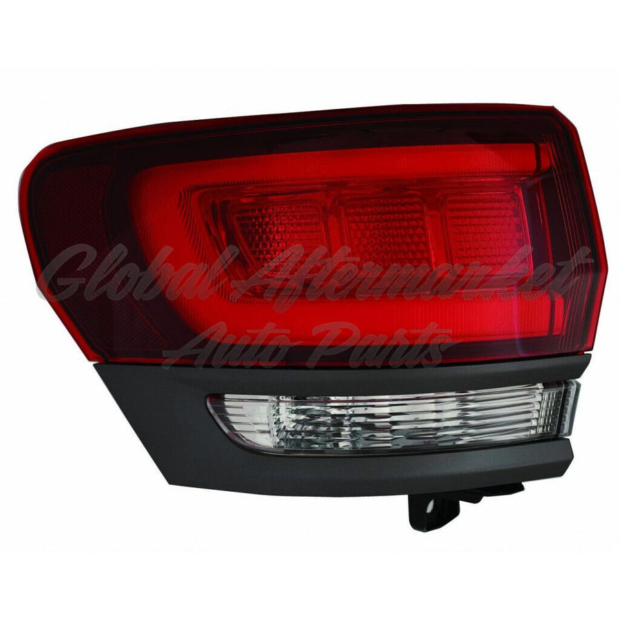 TAIL LAMP LH DARK GRAY BEZEL / GLOSS BLACK INNER HQ