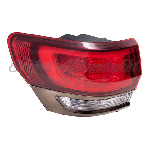 TAIL LAMP LH SILVER HQ