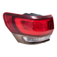TAIL LAMP LH SILVER CAPA