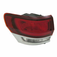 TAIL LAMP LH W/CHROME TRIM HQ