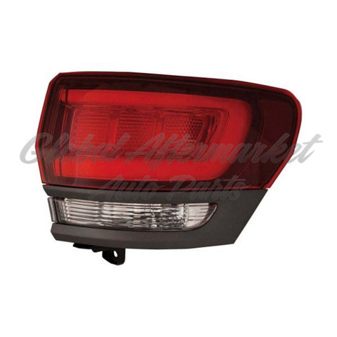 TAIL LAMP RH DARK GRAY OUTER BEZEL / GLOSS BLACK INNER HQ
