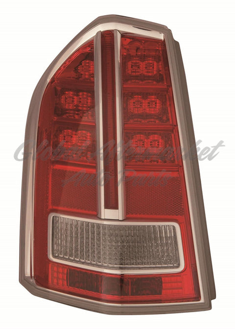 TAIL LAMP LH W/CHROME CENTER TRIM EXCLUDE JOHN VARVATOS FROM 03/19/2012 CAPA
