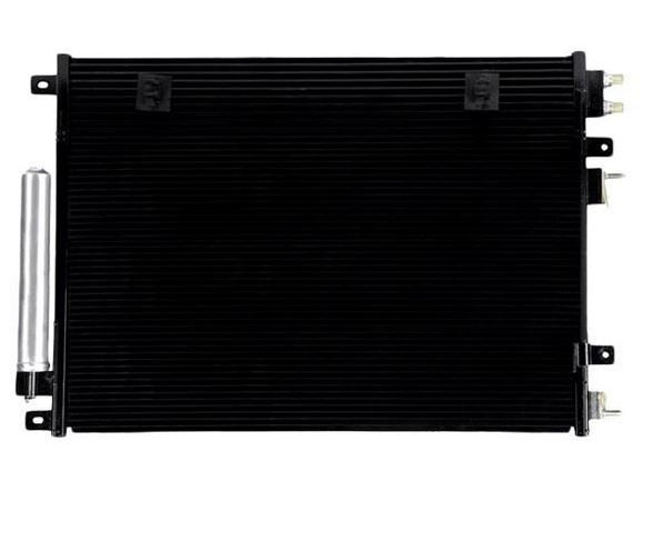 CONDENSER (2999) W/DRIER WITHOUT POWER STEERING COOLER.