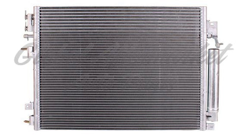 CONDENSER (3897) W/TRANSMISSION/POWER STEERING OIL COOLER