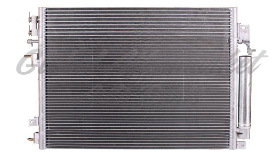 CONDENSER (3897) W/TRANSMISSION/POWER STEERING OIL COOLER