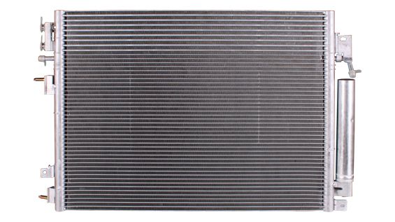 CONDENSER (3897) W/TRANSMISSION/POWER STEERING OIL COOLER