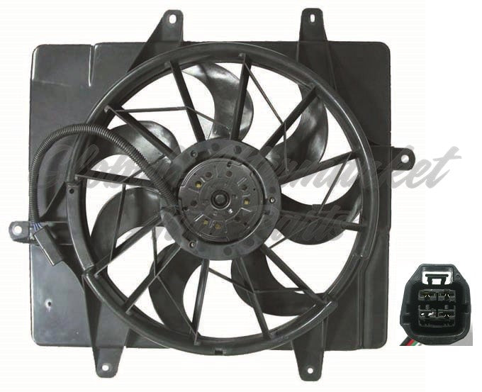 RADIATOR FAN ASSY W/O TURBO