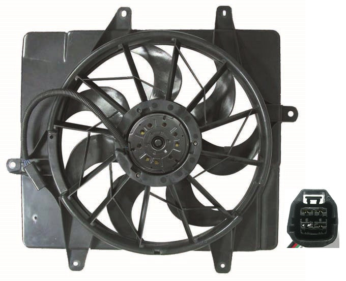 RADIATOR FAN ASSY W/O TURBO