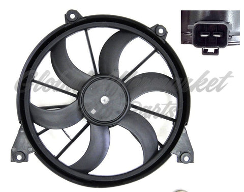 RADIATOR FAN ASSY 3.5L W/AC A/T