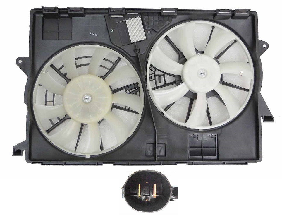 COOLING FAN ASSY 2.4L DUAL FAN ASSY