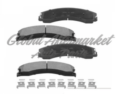 BRAKE PADS SET RR CERAMIC