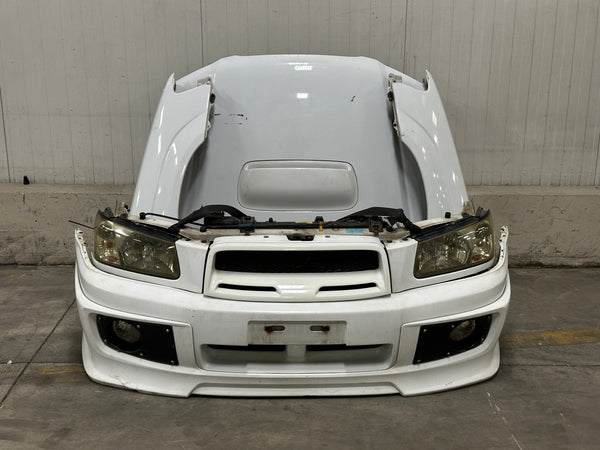 JDM Subaru Forester Cross Sport Front End Conversion Bumper Lip Headlights Fenders Grille Fogs 2003-2005 SG5 | Front End Conversion | Cross Sport Front end, Forester JDM Front End, SG5 Front Nose Cut, Subaru Forester Jdm Front end, Subaru SG5 Front end | 2954