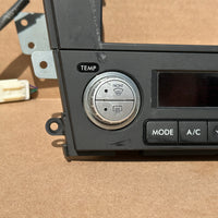 JDM Subaru Legacy 2005-2009 Outback Climate Control Din Dual Double Bezel Hazard