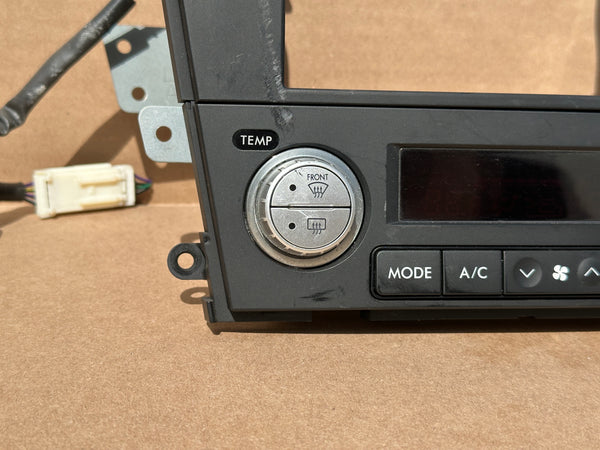 JDM Subaru Legacy 2005-2009 Outback Climate Control Din Dual Double Bezel Hazard