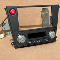 JDM Subaru Legacy 2005-2009 Outback Climate Control Din Dual Double Bezel Hazard