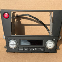 JDM Subaru Legacy 2005-2009 Outback Climate Control Din Dual Double Bezel Hazard