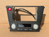 JDM Subaru Legacy 2005-2009 Outback Climate Control Din Dual Double Bezel Hazard