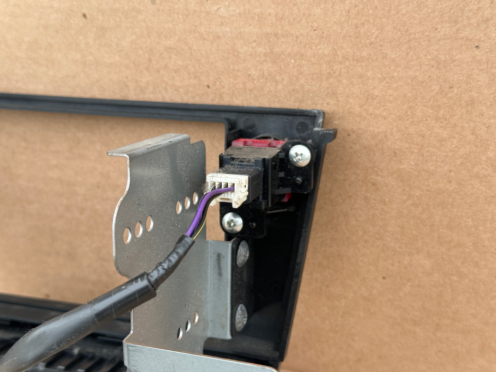 JDM Subaru Legacy 2005-2009 Outback Climate Control Din Dual Double Bezel Hazard