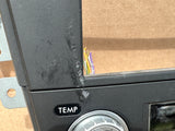JDM Subaru Legacy 2005-2009 Outback Climate Control Din Dual Double Bezel Hazard