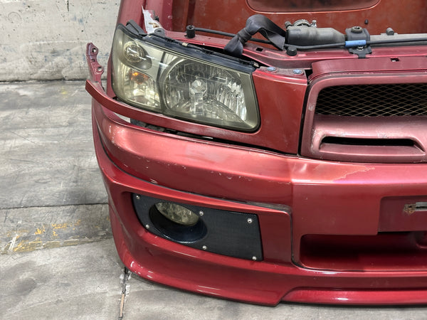 JDM Subaru Forester Cross Sport Front End Conversion Bumper Lip Headlights Fenders Grille Fogs 2003-2005 SG5