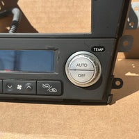 JDM Subaru Legacy 2005-2009 Outback Climate Control Din Dual Double Bezel Hazard