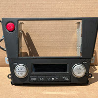 JDM Subaru Legacy 2005-2009 Outback Climate Control Din Dual Double Bezel Hazard