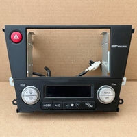 JDM Subaru Legacy 2005-2009 Outback Climate Control Din Dual Double Bezel Hazard