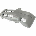 BUMPER FR GRAY W/FOG LAMP HOLE W/O MOULDING XLT MODEL — photo 1