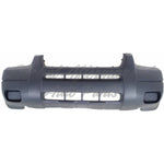 BUMPER FR BLACK TEXTURED W/O FOG W/O MOULDING XLT MODEL — photo 4