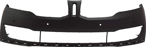 BUMPER FR PRIMED W/6 SENSOR/CAMERA W/O TOW HOOK/WASHER HOLE