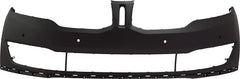 BUMPER FR PRIMED W/6 SENSOR/CAMERA W/O TOW HOOK/WASHER HOLE
