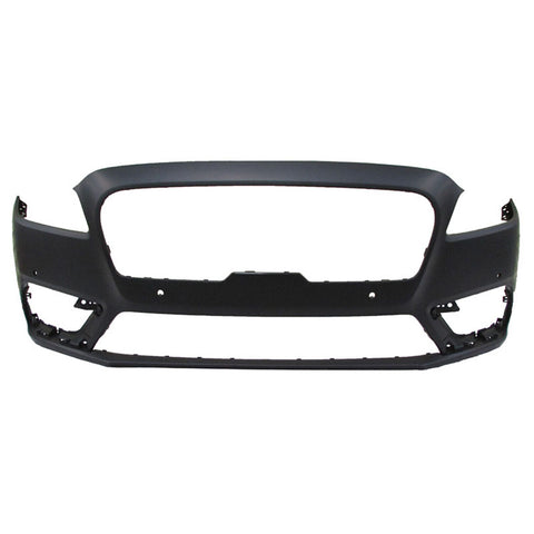 BUMPER FR PRIMED W/4 PARK ASSIST W/O 2 AUTO-PAR SENSOR/TOW