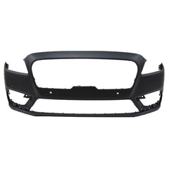 BUMPER FR PRIMED W/4 PARK ASSIST W/O 2 AUTO-PAR SENSOR/TOW