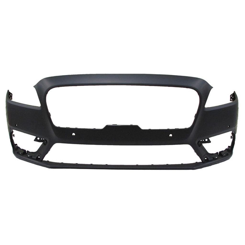 BUMPER FR PRIMED W/4 PARK ASSIST/2 AUTO-PAR SENSOR W/O TOW CAPA