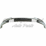 BUMPER FR STEEL CHROME W/SQUARE FOG LAMP HOLE — photo 4