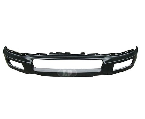 BUMPER FR STEEL PRIMED W/SQUARE FOG LAMP HOLE