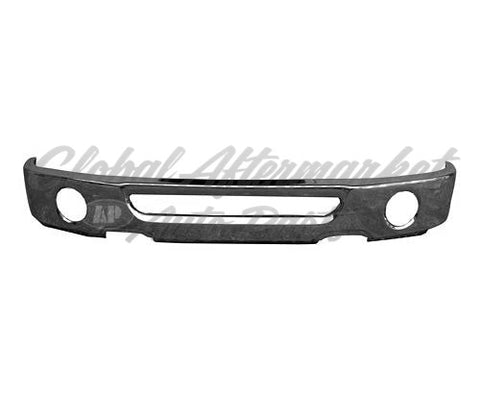 BUMPER FACE BAR FR CHROME W/ROUND FOG
