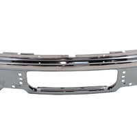 BUMPER FACE BAR FR CHROME W/FOG LAMP HOLE