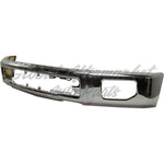 BUMPER FACE BAR FR CHROME W/FOG LAMP HOLES W/O END CAPS — photo 3