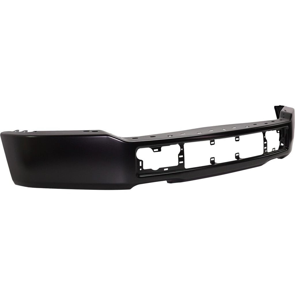 BUMPER FACE BAR FR BLACK W/O FOG LAMP